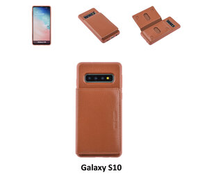 UNIQ Accessory UNIQ Accessory Backcover voor Samsung Galaxy S10 - Bruin UNIQ Accessory UNIQ Accessory Backcover voor Samsung Galaxy S10 - Bruin