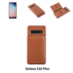 Backcover für Galaxy S10 Plus - Braun