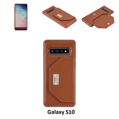Back Cover für Galaxy S10 - Braun