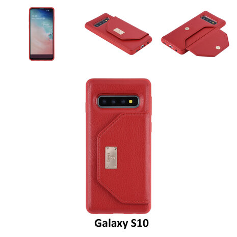 UNIQ Accessory Back Cover for Galaxy S10 - Red UNIQ Accessory Back Cover for Galaxy S10 - Red