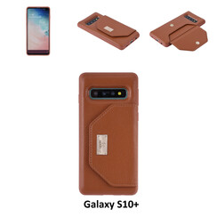 Coque pour Galaxy S10+ - Marron