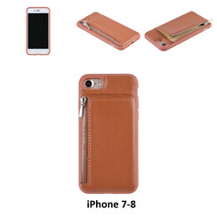 Back Cover für iPhone 7-8 - Braun