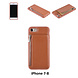 UNIQ Accessory Back Cover for iPhone 7-8 - Brown UNIQ Accessory Back Cover for iPhone 7-8 - Brown