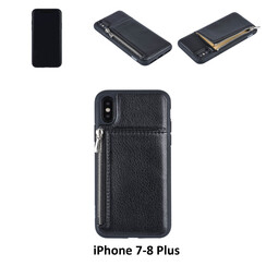 Back Cover für iPhone X-Xs - Schwarz