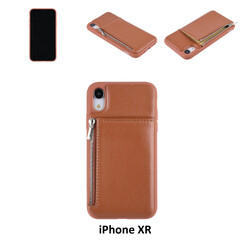 Back Cover für iPhone XR - Braun