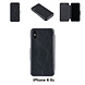 UNIQ Accessory UNIQ Accessory Zwart hoesje iPhone X-Xs - Luxe Book Case UNIQ Accessory UNIQ Accessory Zwart hoesje iPhone X-Xs - Luxe Book Case