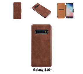 UNIQ Accessory Samsung Galaxy S10+ Card holder Brown Book type case for Galaxy S10+ Magnetic closure UNIQ Accessory Samsung Galaxy S10+ Card holder Brown Book type case for Galaxy S10+ Magnetic closure