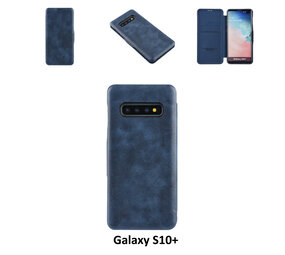 UNIQ Accessory Samsung Galaxy S10+ Kartenhalter Blau Book-Case hul -Magnetverschluss - Kunststof;TPU UNIQ Accessory Samsung Galaxy S10+ Kartenhalter Blau Book-Case hul -Magnetverschluss - Kunststof;TPU