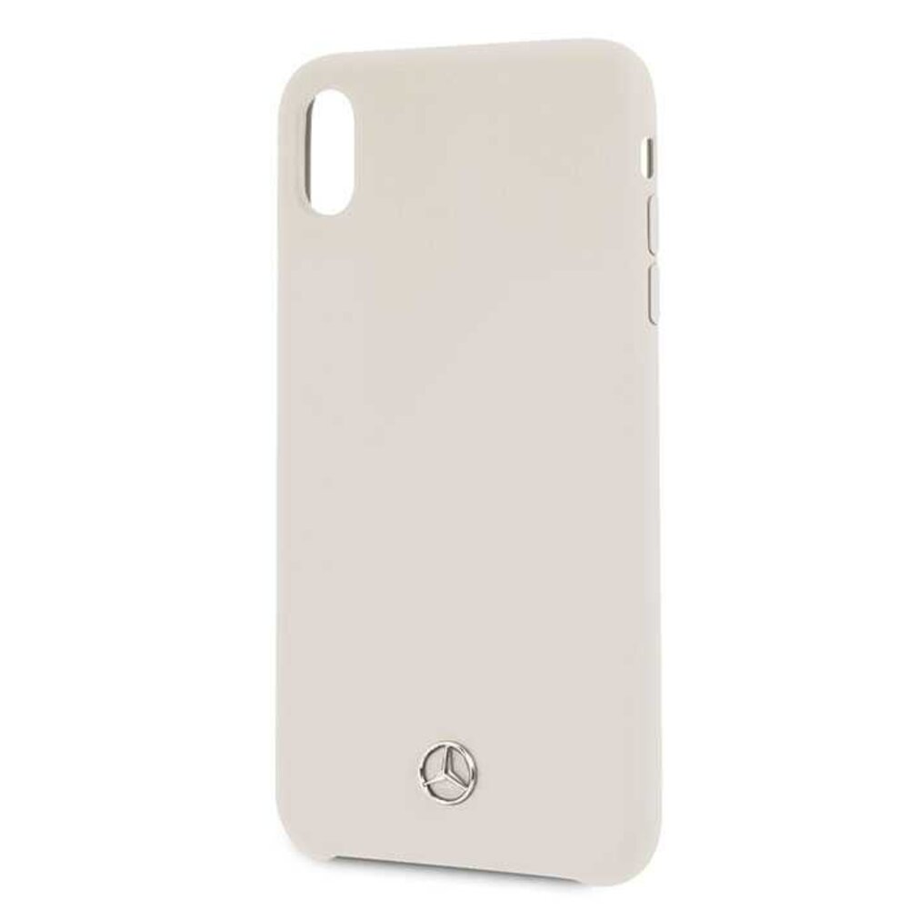Mercedes-Benz Apple Mercedes-Benz Coque Beige pour iPhone XR - Silicone Mercedes-Benz Apple Mercedes-Benz Coque Beige pour iPhone XR - Silicone