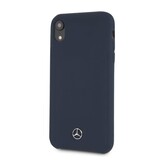 Mercedes-Benz Apple Navy Mercedes-Benz Back-Cover für iPhone XR - Silicone Mercedes-Benz Apple Navy Mercedes-Benz Back-Cover für iPhone XR - Silicone
