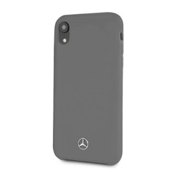 Apple Grijs Mercedes-Benz Back Cover voor iPhone XR - Silicone