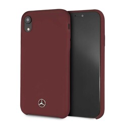 Apple Rood Mercedes-Benz Back Cover voor iPhone XR - Silicone