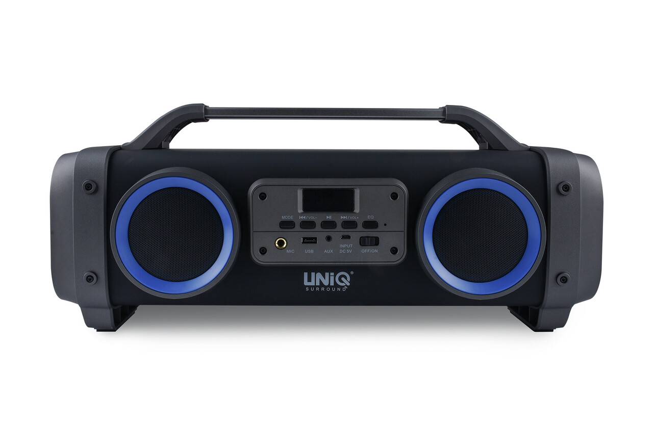 UNIQ Accessory UNIQ Accessory Chant Bluetooth Speaker (Karaoke) - Zwart UNIQ Accessory UNIQ Accessory Chant Bluetooth Speaker (Karaoke) - Zwart