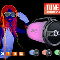 UNIQ Accessory UNIQ Accessory Tune Bluetooth Speaker (Karaoke LED Show) - Grau
