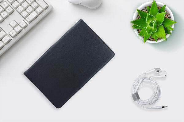 360 degree Draaibaar Zwart Book Case Tablethoes voor Samsung Tab A 10.1 (2019) (T515) -2 kijkstanden 360 degree Draaibaar Zwart Book Case Tablethoes voor Samsung Tab A 10.1 (2019) (T515) -2 kijkstanden