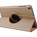 360° Draaibaar Book Case Tablethoes voor Samsung Tab A 10.1 (2019) (T515) -2 kijkstanden - Gold