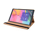 360 degree Draaibaar Goud Book Case Tablethoes voor Samsung Tab A 10.1 (2019) (T515) -2 kijkstanden 360 degree Draaibaar Goud Book Case Tablethoes voor Samsung Tab A 10.1 (2019) (T515) -2 kijkstanden