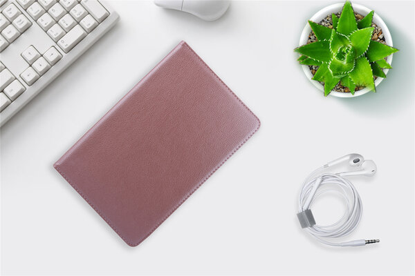 360° Drehbar Rose Gold Book Case Tablet für Tab A 10.1 (2019) (T515) 2 Betrachtungspositionen 360° Drehbar Rose Gold Book Case Tablet für Tab A 10.1 (2019) (T515) 2 Betrachtungspositionen
