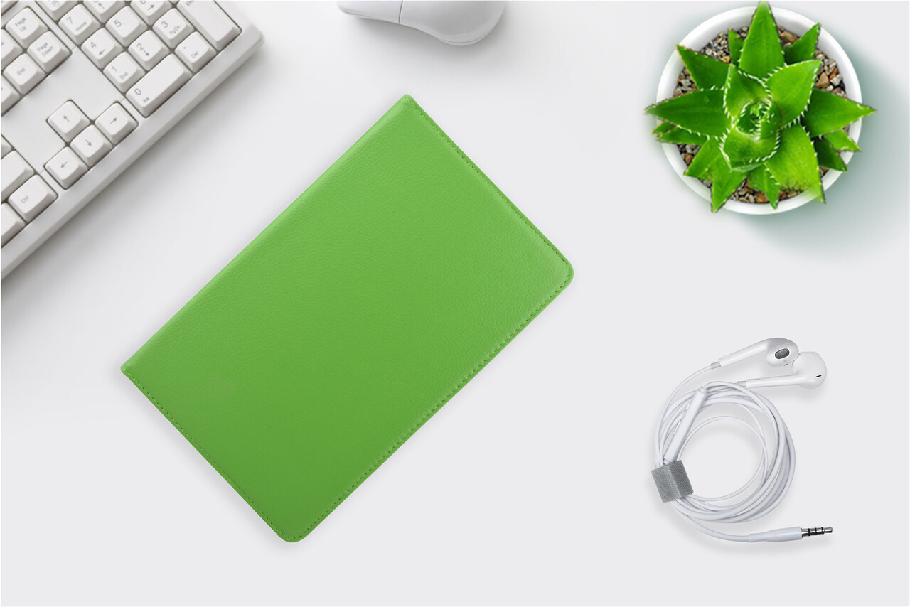 360 degree Draaibaar Groen Book Case Tablethoes voor Samsung Tab A 10.1 (2019) (T515) -2 kijkstanden 360 degree Draaibaar Groen Book Case Tablethoes voor Samsung Tab A 10.1 (2019) (T515) -2 kijkstanden