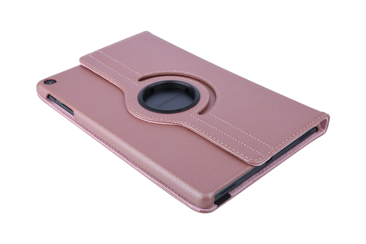 360° Rotatable Rose Gold Book Case Tablet for Tab A 10.1 (2019) (T515) 2 Viewing Positions 360° Rotatable Rose Gold Book Case Tablet for Tab A 10.1 (2019) (T515) 2 Viewing Positions