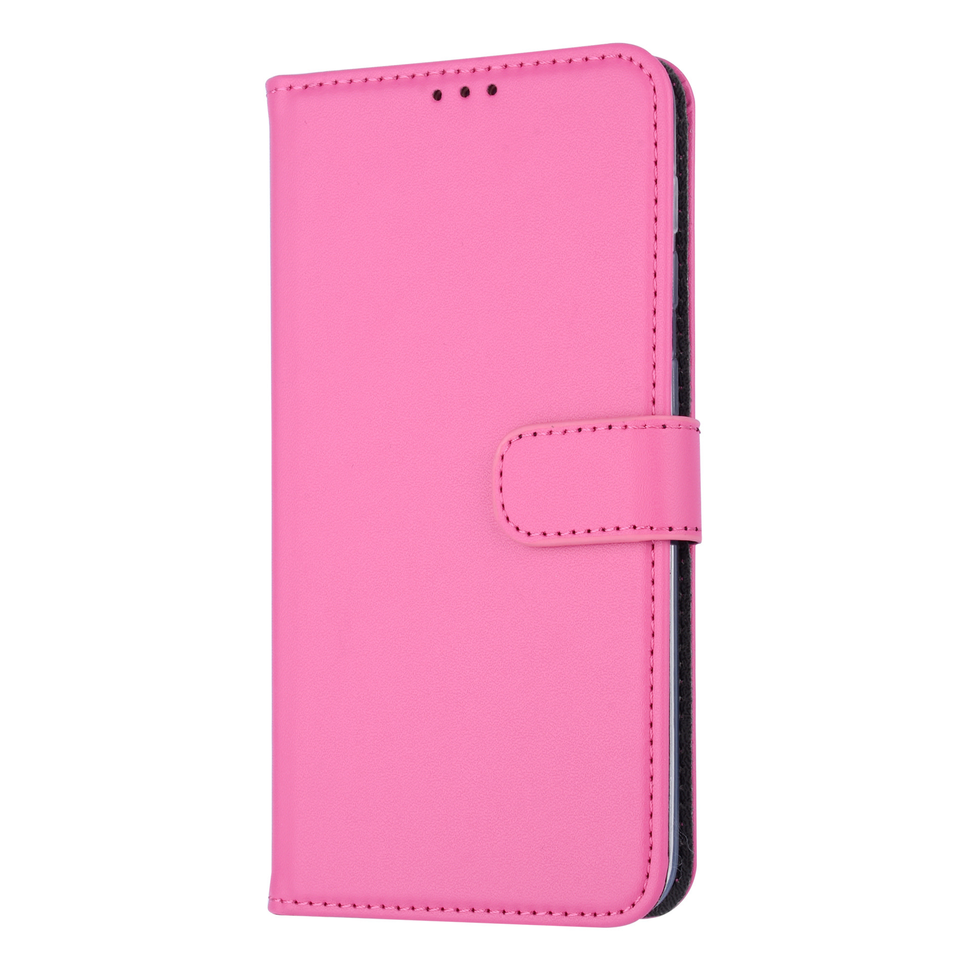 Felroze hoesje Samsung Galaxy A10 (2019) Book Case - Pasjeshouder - Magneetsluiting (A105F), foto 2 van 6