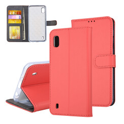Samsung Galaxy A10 Rouge Book type housse Titulaire de la carte