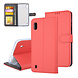 Samsung Galaxy A10 Red Book type case - Card holder Samsung Galaxy A10 Red Book type case - Card holder