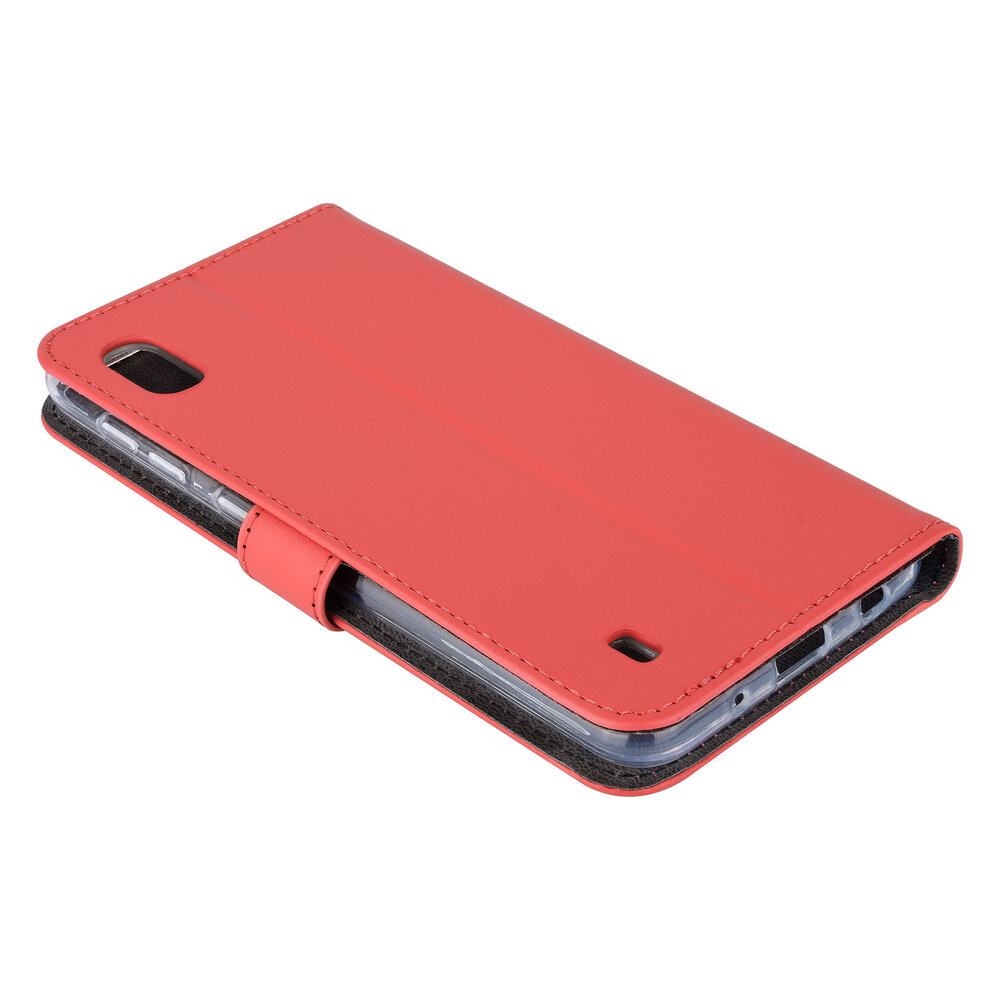 Samsung Galaxy A10 Red Book type case - Card holder Samsung Galaxy A10 Red Book type case - Card holder