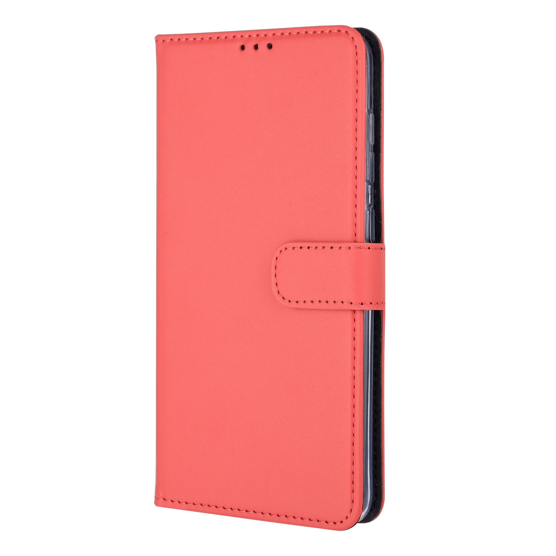 Samsung Galaxy A70 Book Case hoesje - Rood - Pasjeshouder - Magneetsluiting (A705F), foto 2 van 6