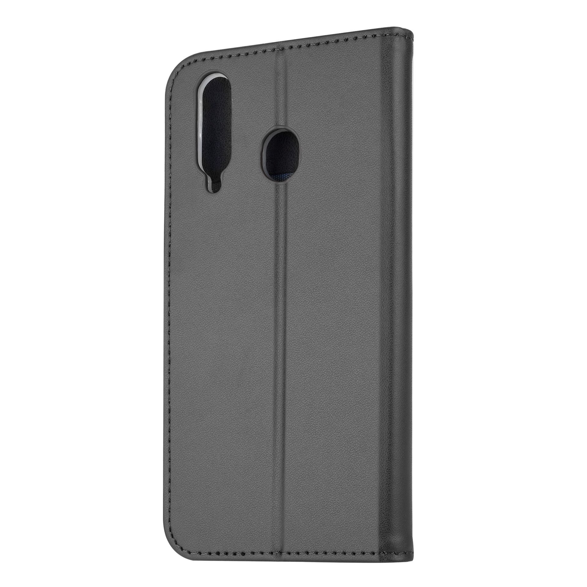 Zwart hoesje Samsung Galaxy A8s Book Case - Pasjeshouder - Magneetsluiting, foto 2 van 6