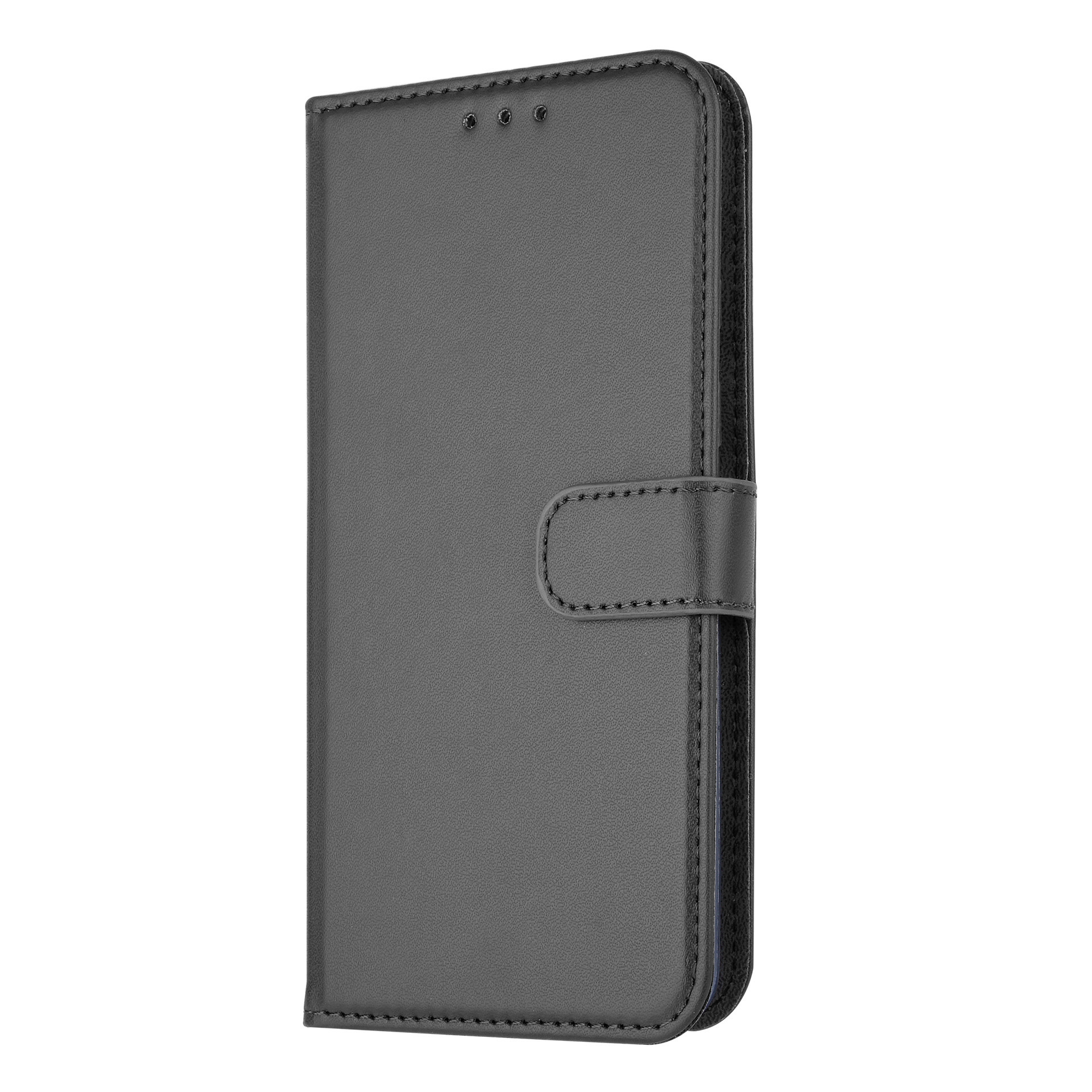 Zwart hoesje Samsung Galaxy A8s Book Case - Pasjeshouder - Magneetsluiting, foto 3 van 6