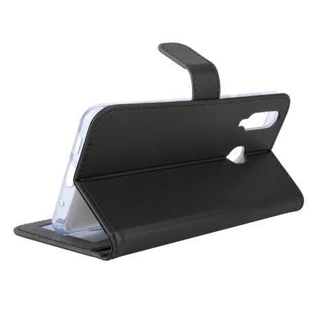 Samsung Galaxy A8s Kartenhalter Schwarz Book-Case hul -Magnetverschluss - Kunststof;TPU Samsung Galaxy A8s Kartenhalter Schwarz Book-Case hul -Magnetverschluss - Kunststof;TPU