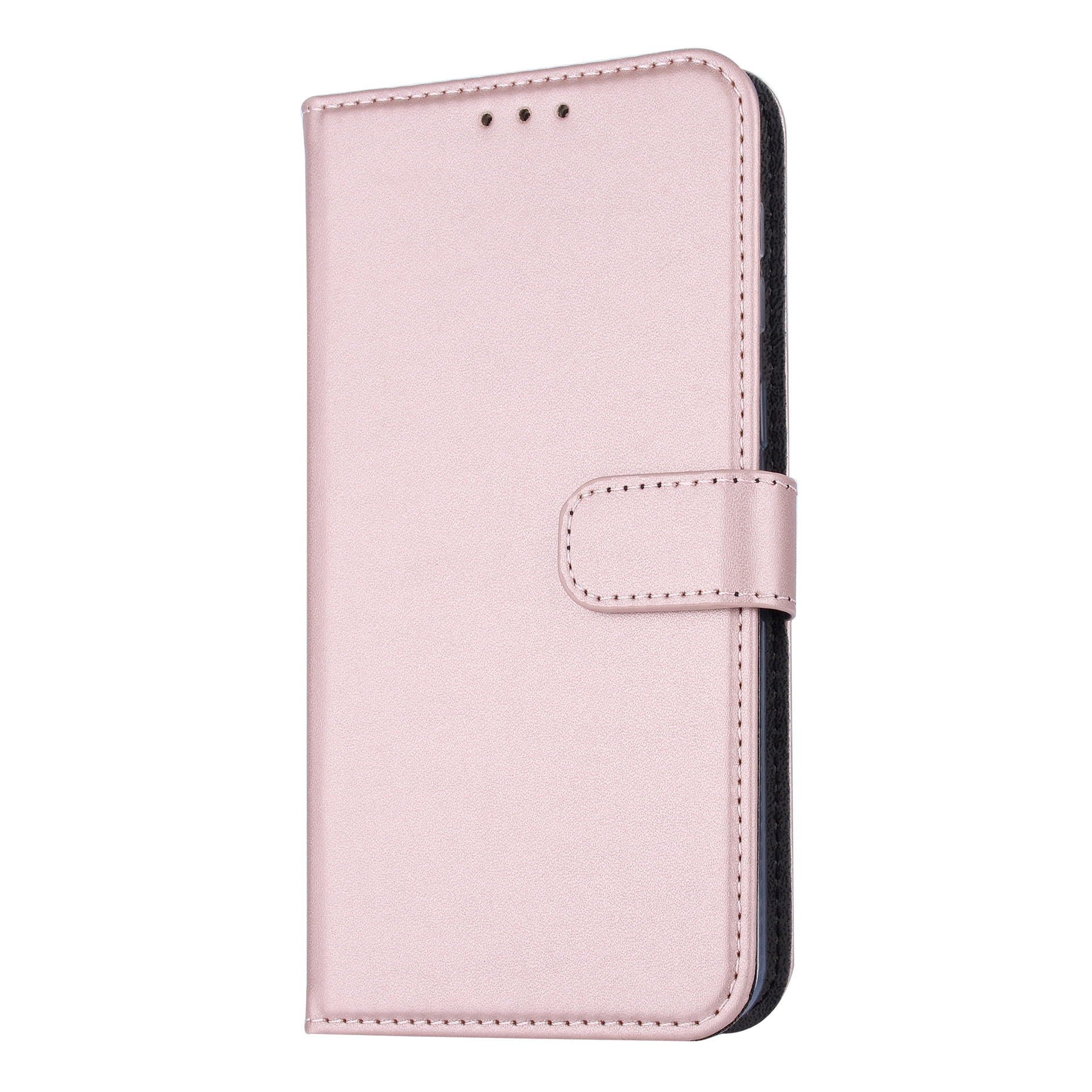 RoseGold hoesje Samsung Galaxy A8s Book Case - Pasjeshouder - Magneetsluiting, foto 2 van 6