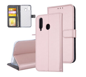 Samsung Galaxy A8s Titulaire de la carte Rose Or Book type housse - Fermeture magnétique Samsung Galaxy A8s Titulaire de la carte Rose Or Book type housse - Fermeture magnétique