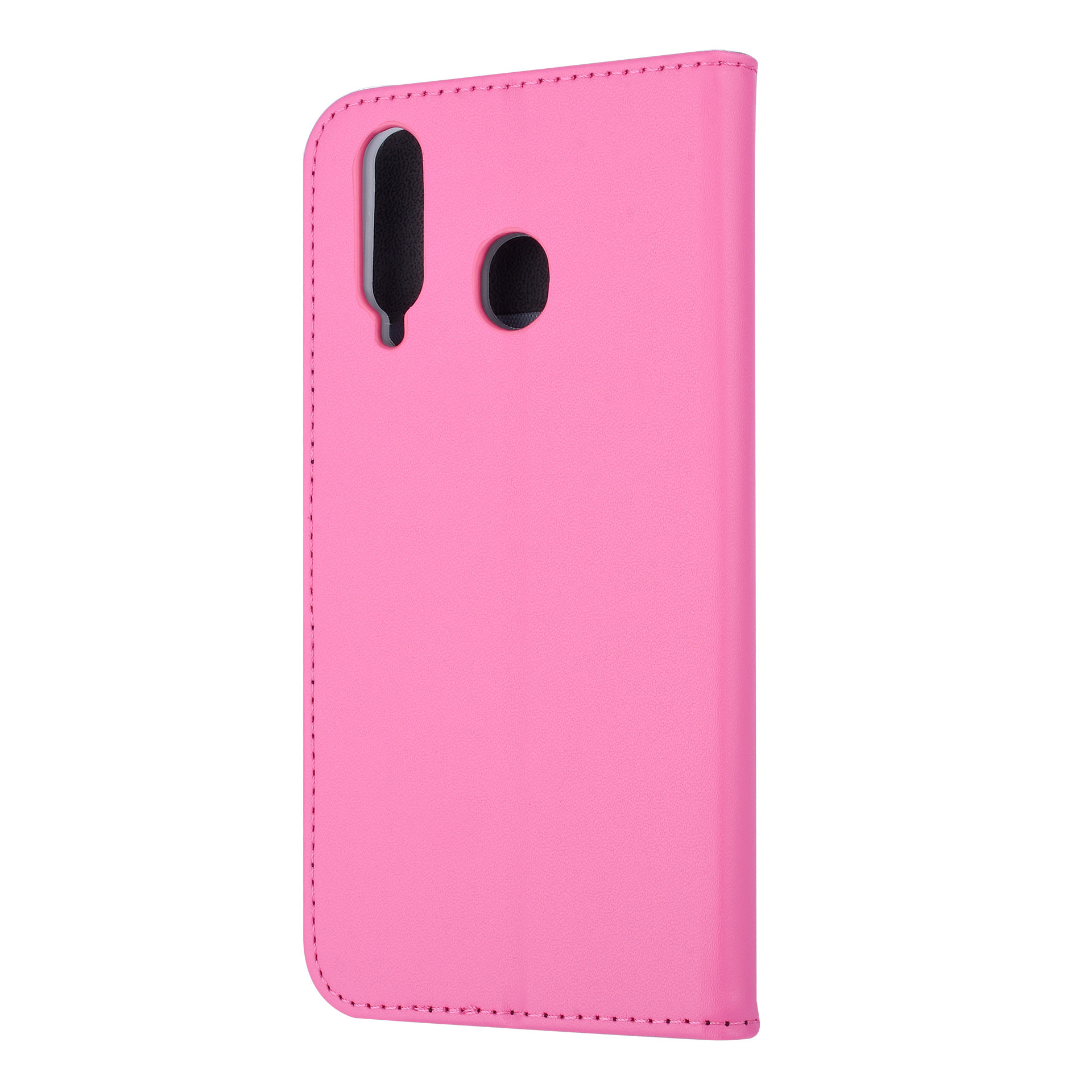 Felroze hoesje Samsung Galaxy A8s Book Case - Pasjeshouder - Magneetsluiting, foto 4 van 6