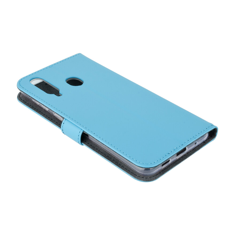 Blauw hoesje Samsung Galaxy A8s Book Case - Pasjeshouder - Magneetsluiting Blauw hoesje Samsung Galaxy A8s Book Case - Pasjeshouder - Magneetsluiting