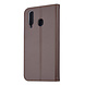 Samsung Galaxy A8s Titulaire de la carte Marron Book type housse - Fermeture magnétique Samsung Galaxy A8s Titulaire de la carte Marron Book type housse - Fermeture magnétique