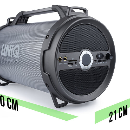 UNIQ Accessory UNIQ Accessory Tune Bluetooth Speaker (Karaoke LED Show) - Grau