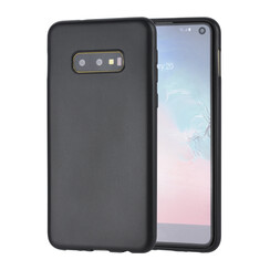 Binnenstructuur Zwart TPU Backcover voor Samsung Galaxy S10e -Zacht en duurzaam - TPU