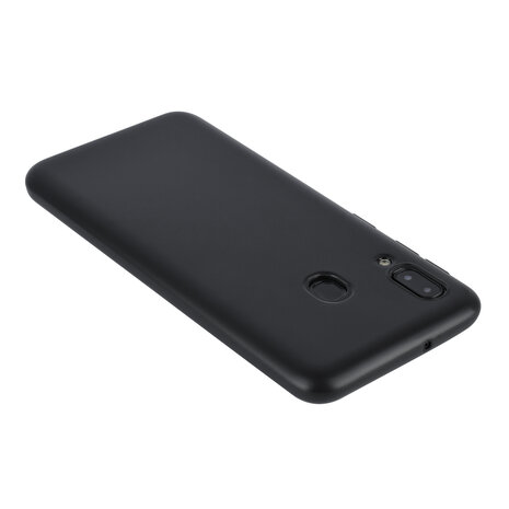 innere Struktur Schwarz Silikonhülle für Galaxy A20e Weich und langlebig innere Struktur Schwarz Silikonhülle für Galaxy A20e Weich und langlebig