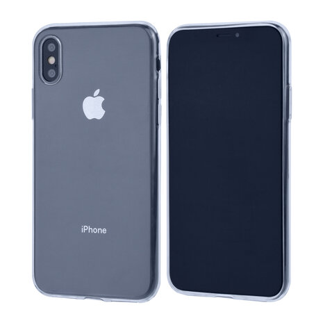 Binnenstructuur Transparant TPU Backcover voor Apple iPhone X;iPhone Xs -Zacht en duurzaam - TPU Binnenstructuur Transparant TPU Backcover voor Apple iPhone X;iPhone Xs -Zacht en duurzaam - TPU