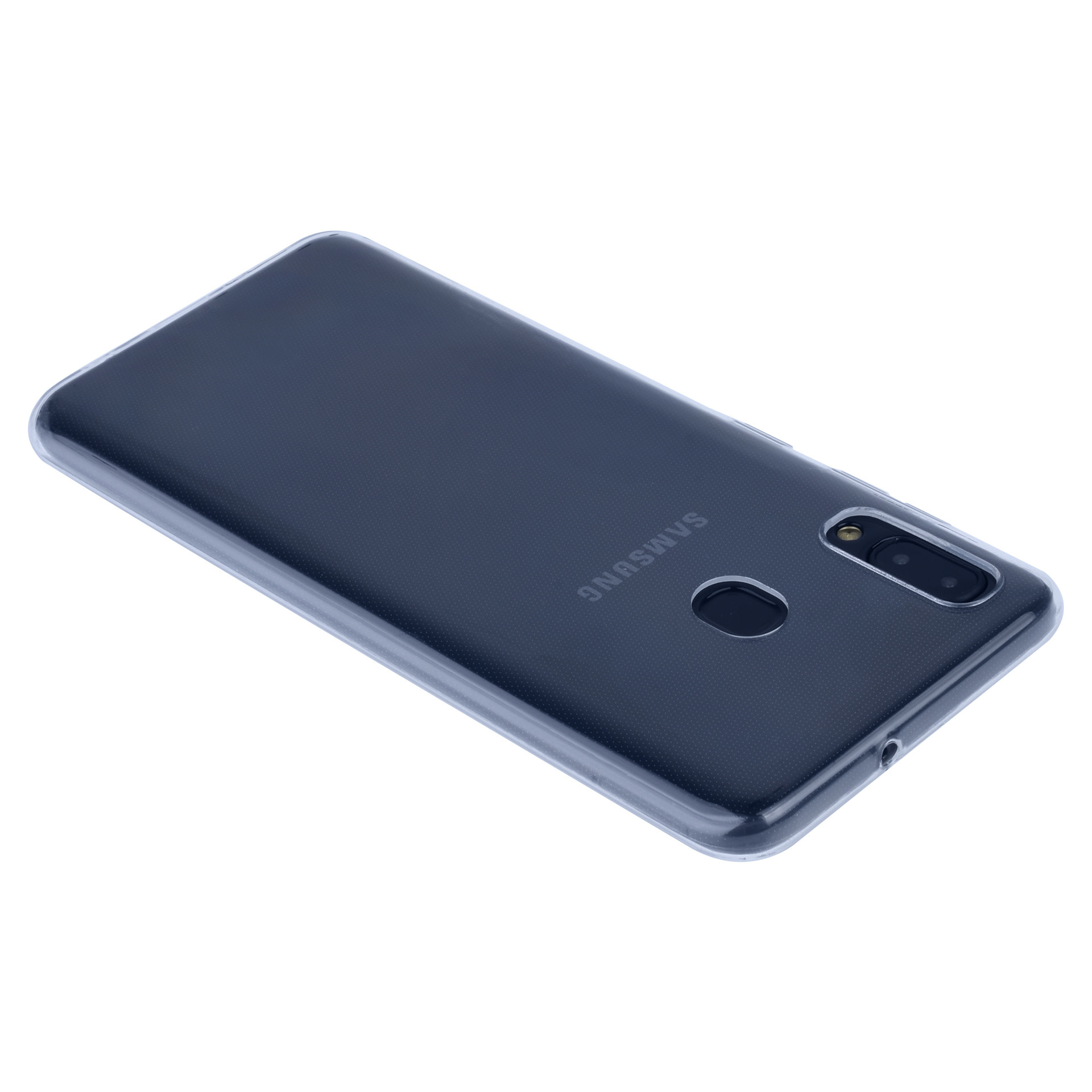 Binnenstructuur TPU Backcover voor Samsung Galaxy A30 - Transparant, foto 4 van 4