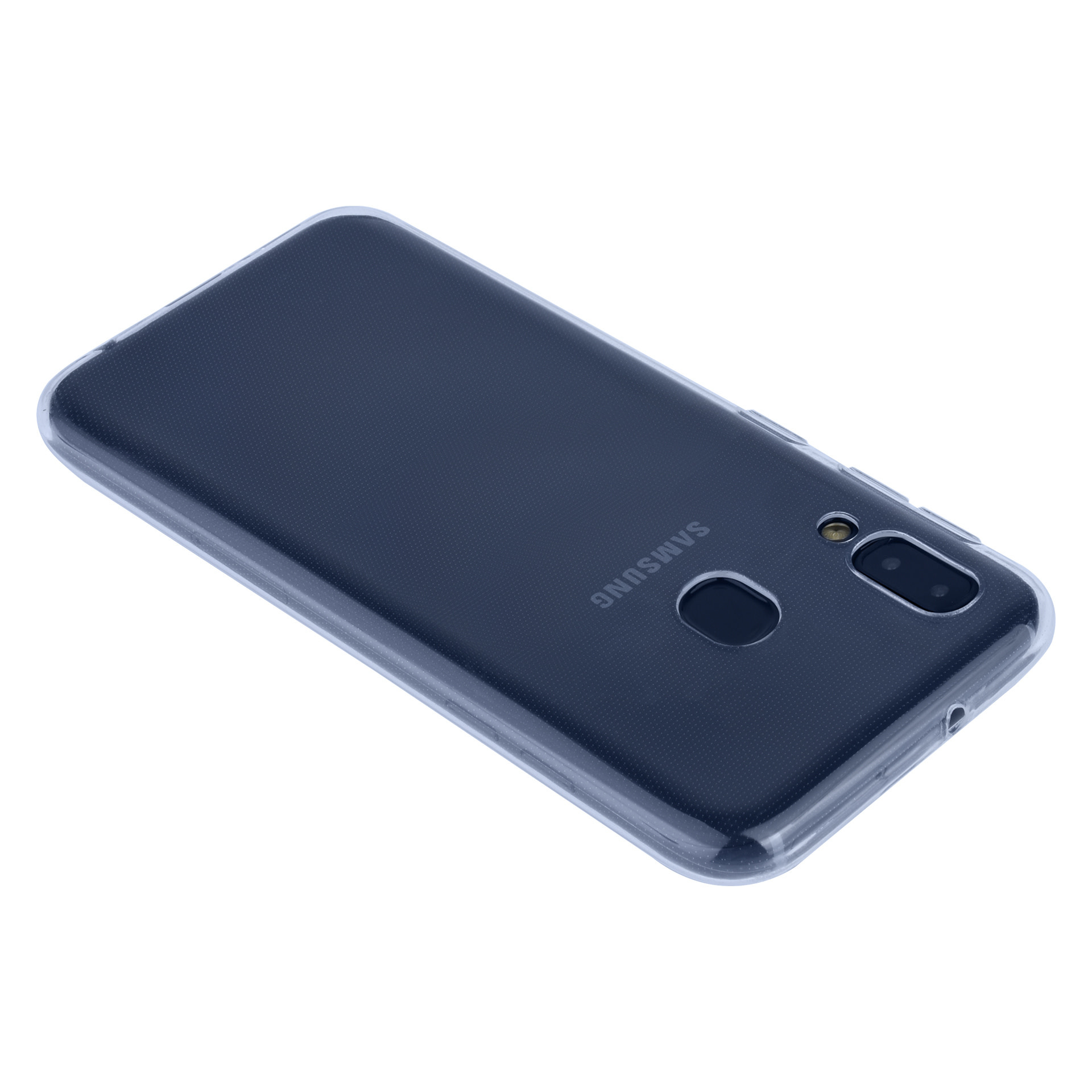 Binnenstructuur TPU Backcover voor Samsung Galaxy A20e - Transparant, foto 4 van 4