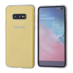 Structure intérieure Transparent Silikonhülle pour Galaxy S10e Doux et durable