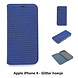 Blauw hoesje voor de iPhone X-Xs - Book Case - Pasjeshouder - Magneetsluiting Blauw hoesje voor de iPhone X-Xs - Book Case - Pasjeshouder - Magneetsluiting