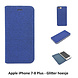 Apple iPhone 7 Plus; iPhone 8 Plus Card holder Blue Book type case for iPhone 7 Plus; iPhone 8 Plus Magnetic closure Apple iPhone 7 Plus; iPhone 8 Plus Card holder Blue Book type case for iPhone 7 Plus; iPhone 8 Plus Magnetic closure