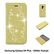 Samsung Galaxy S9+ Card holder Gold Book type case for Galaxy S9+ Magnetic closure Samsung Galaxy S9+ Card holder Gold Book type case for Galaxy S9+ Magnetic closure