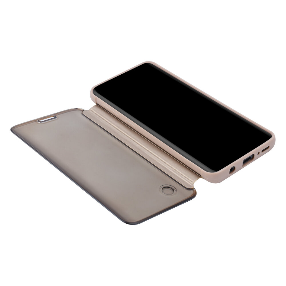 Samsung Galaxy S9 Kartenhalter Gold Book-Case hul -Magnetverschluss - Kunststof;TPU Samsung Galaxy S9 Kartenhalter Gold Book-Case hul -Magnetverschluss - Kunststof;TPU