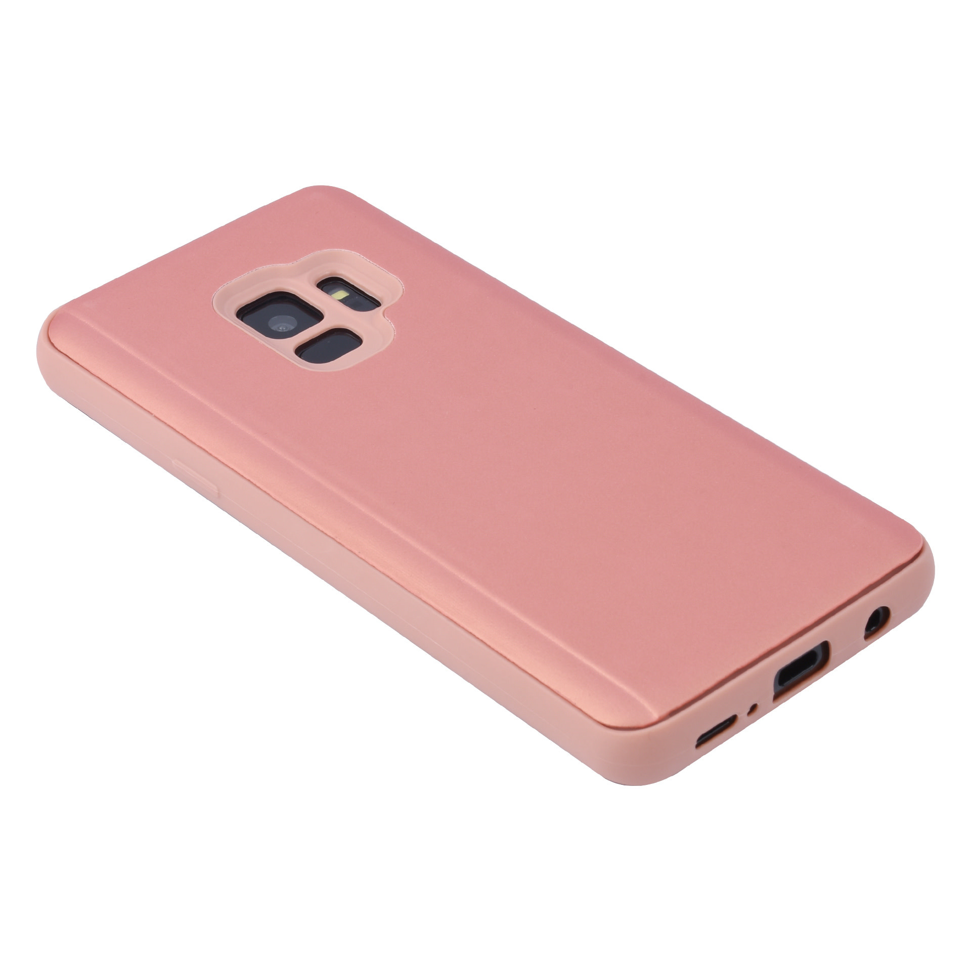 Roze hoesje Samsung Galaxy S9 Book Case - Pasjeshouder - Magneetsluiting (G960), foto 2 van 5