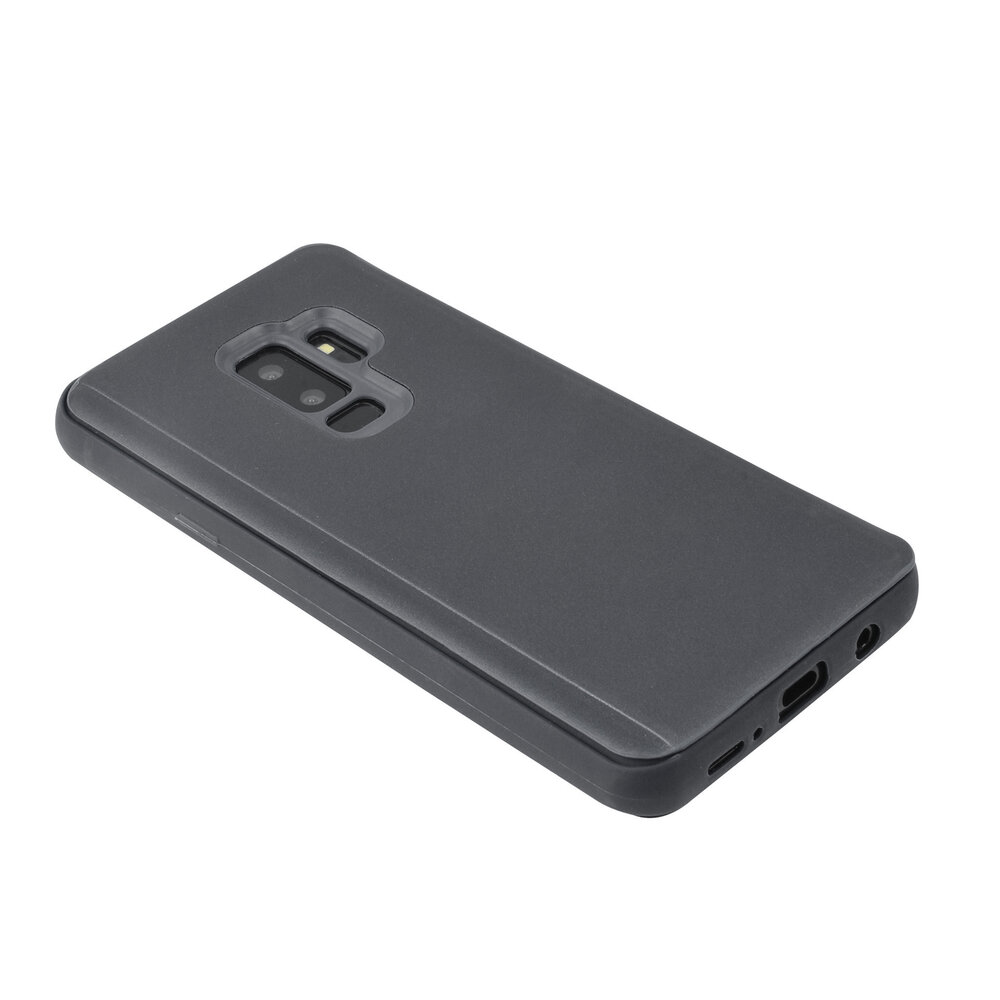 Samsung Galaxy S9+ Card holder Black Book type case for Galaxy S9+ Magnetic closure Samsung Galaxy S9+ Card holder Black Book type case for Galaxy S9+ Magnetic closure